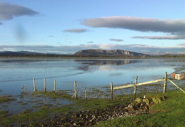The Kent Estuary at Storth Looking across to White Scar