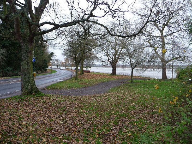 Road to Manningtree and Stour Estuary