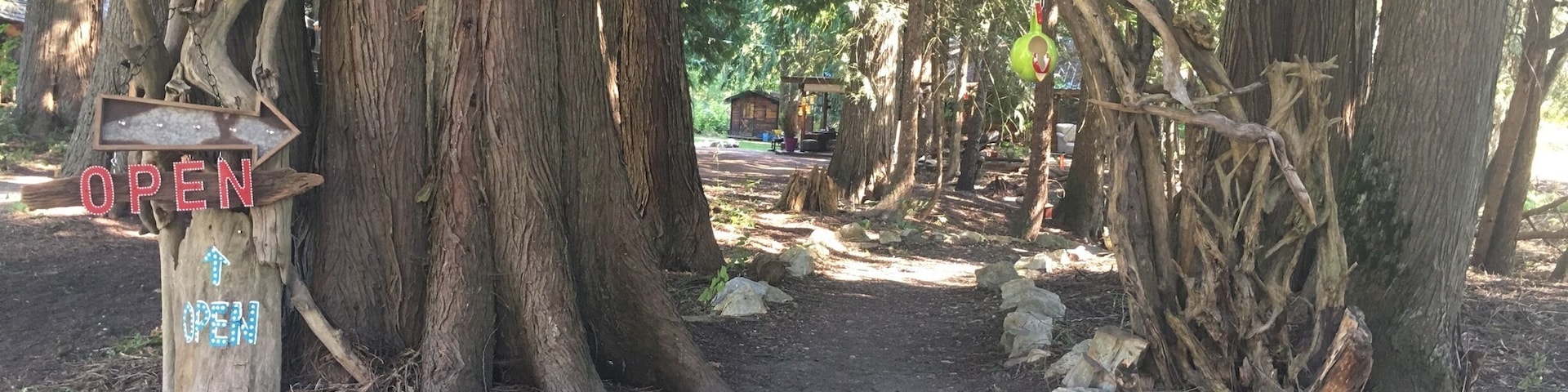 One of the many cute little art galleries in town.