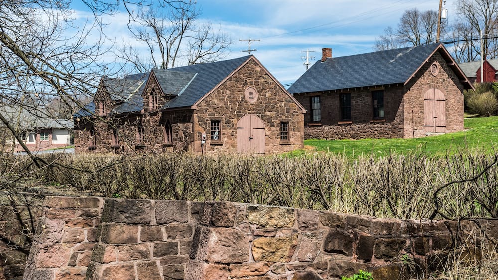 Iron mining buildings