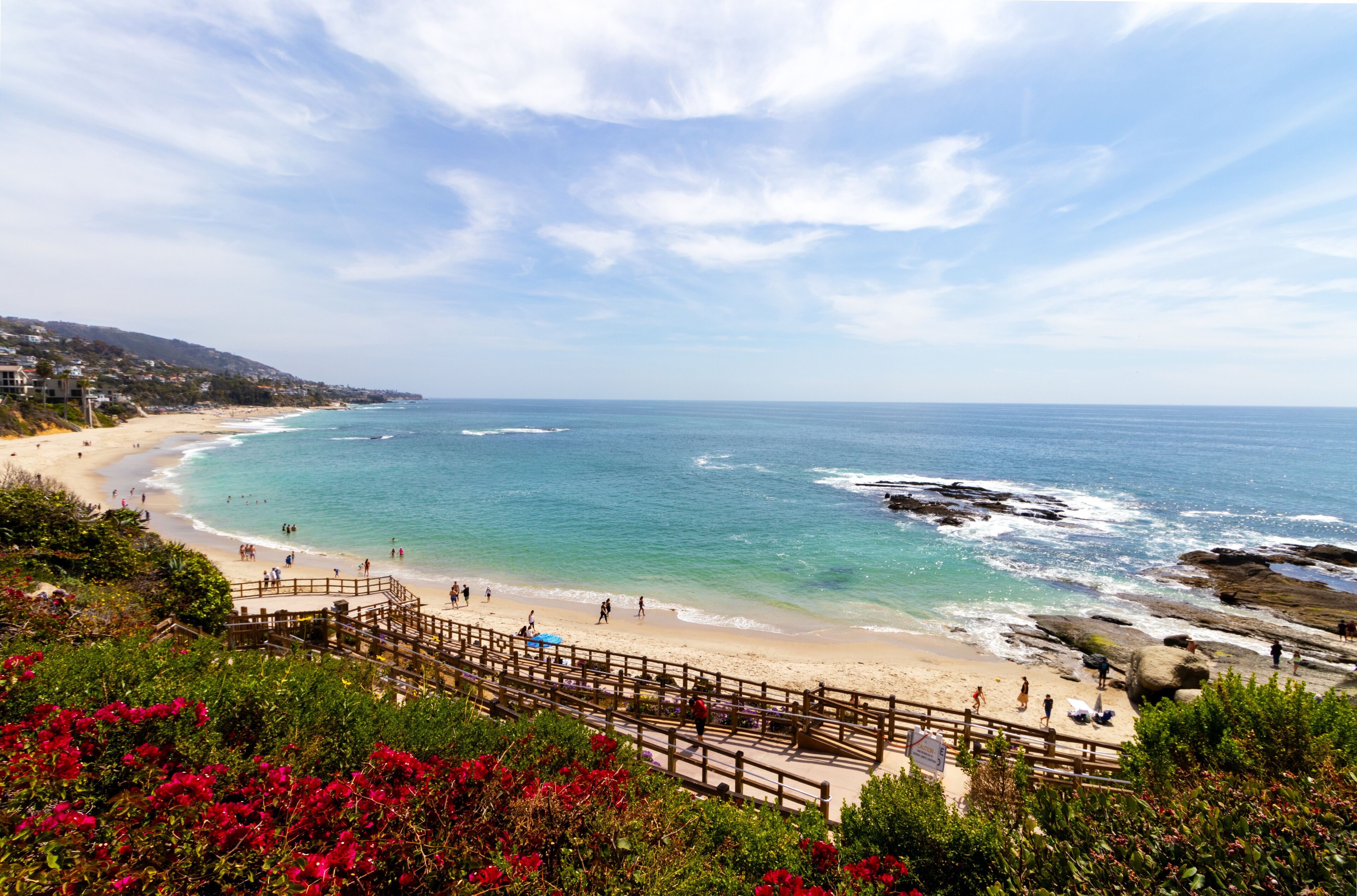 Laguna Beach in California