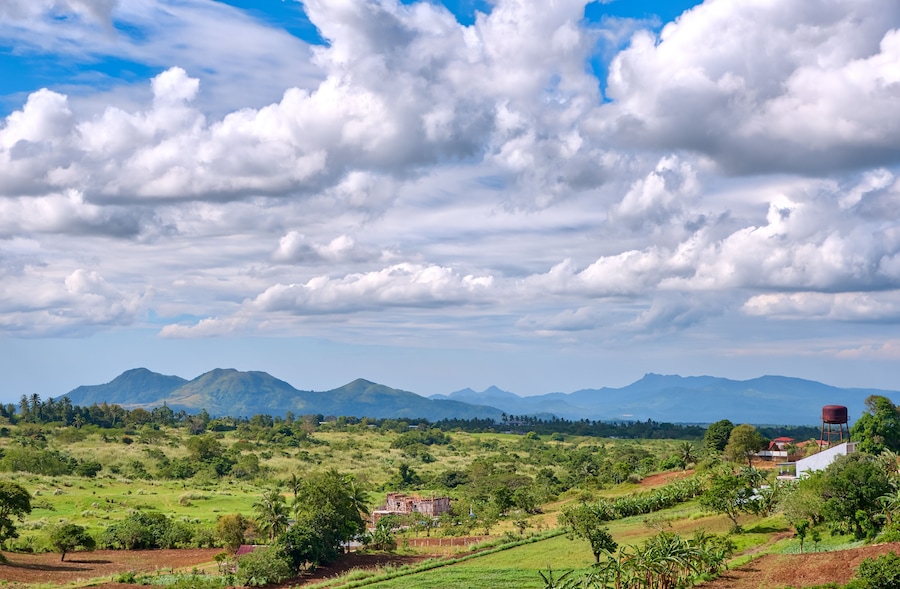 Beautiful landscape of Alfonso, Cavite along Tagaytay road