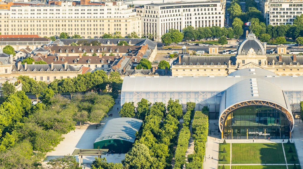 Grand Palais Ephemere on the Champ de Mars park in Paris, France