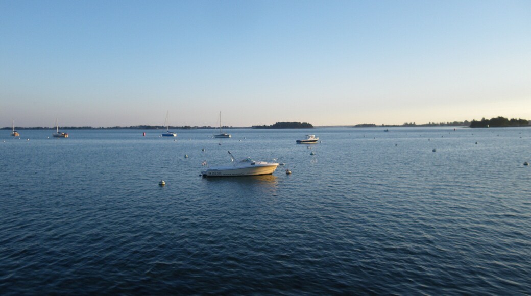 vue depuis la pointe d'arradon