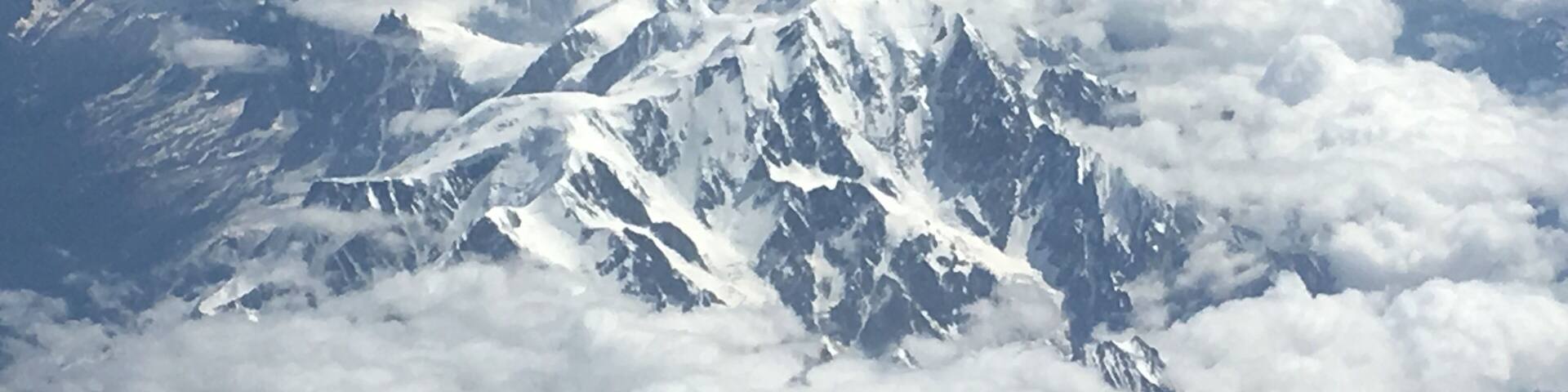 From my flight window overlooking the Alps. How lucky was that?