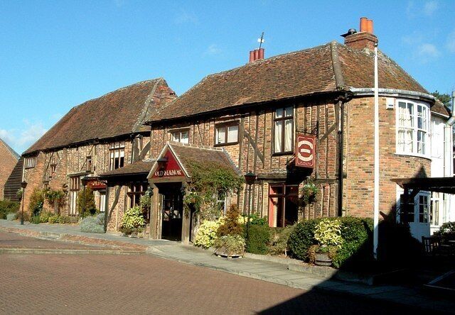 Wylliott's Manor, Potters Bar. Formerly a Manor House now a pub/restaurant. This is almost certainly the finest building in Potters Bar. Sometimes spelt : Wyllyott's