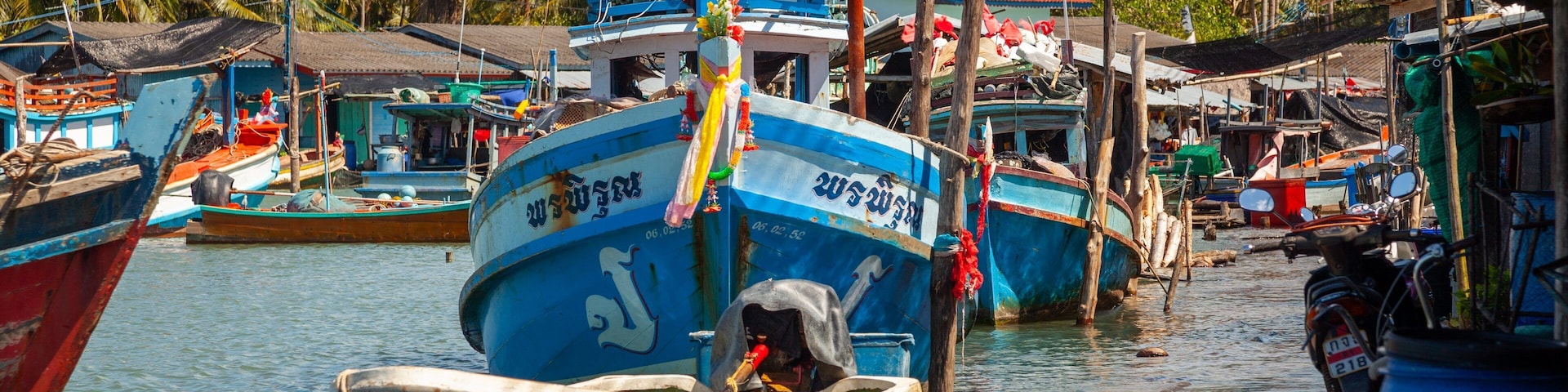Trat Province showing a bay or harbor