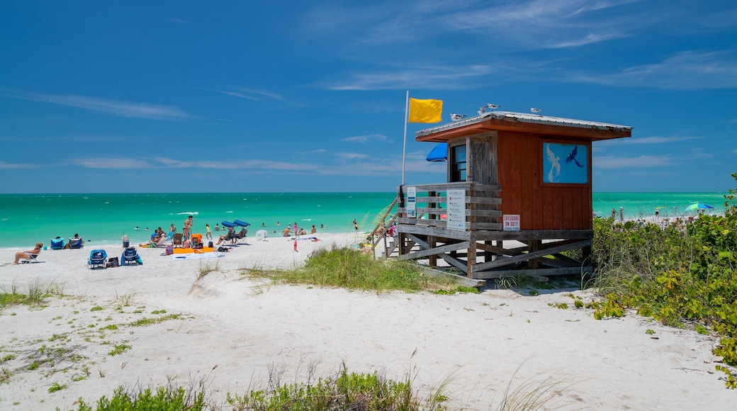 Lido Beach showing general coastal views and a sandy beach