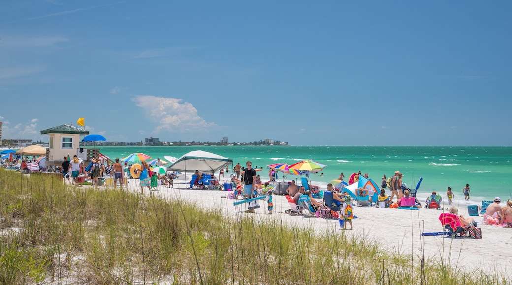 Lido Beach featuring a beach and general coastal views