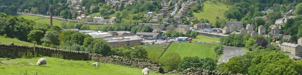 View from Cemetery Road, Holmfirth