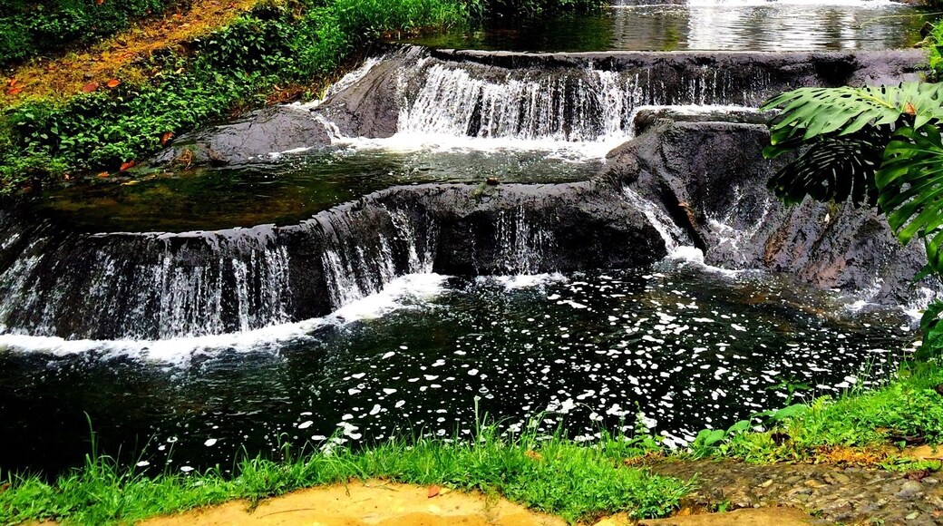 #Colombia #HotSprings #Waterfall
