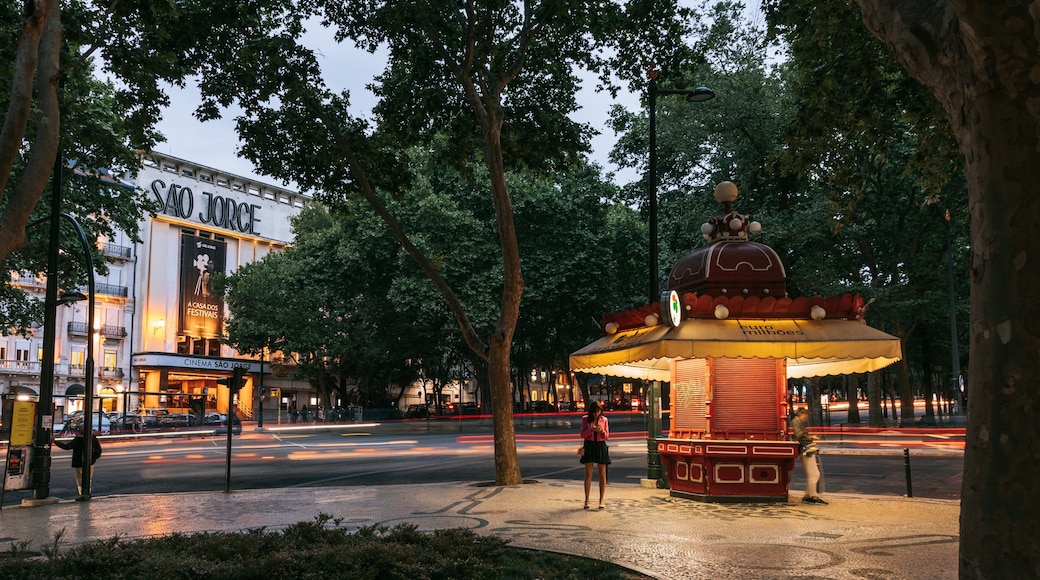 Avenida da Liberdade which includes street scenes