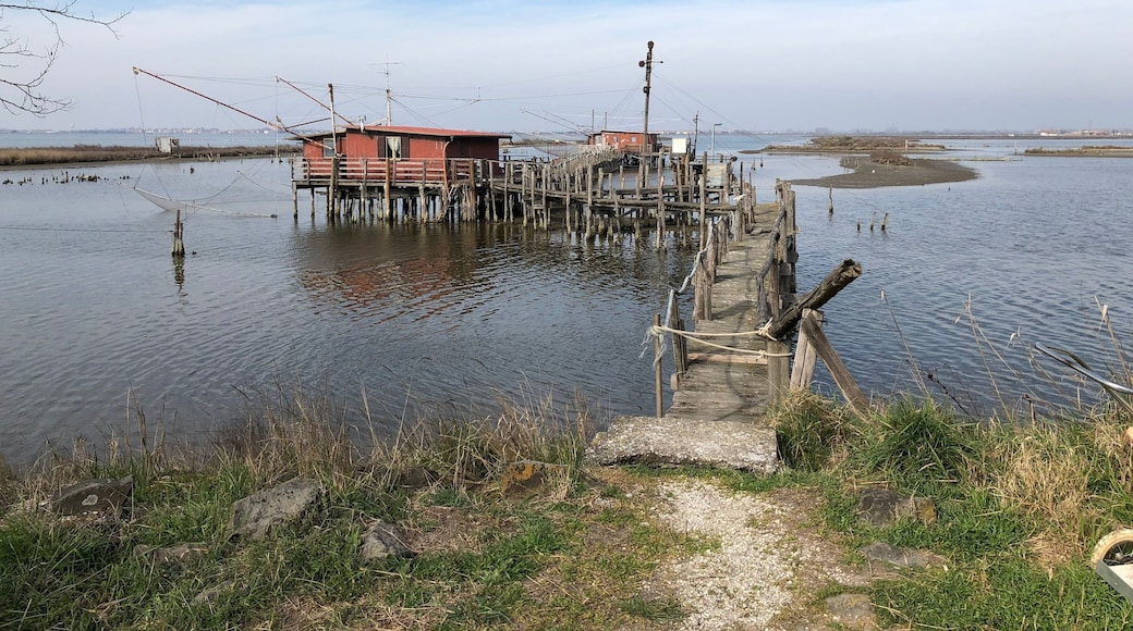 The Comacchio Saltworks naturalistic areas of the Po delta Park Italy