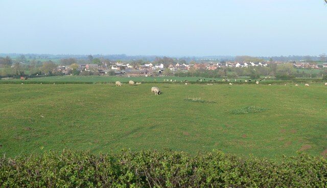 Farmland near Kilby Looking east from the A5199 towards Kilby.