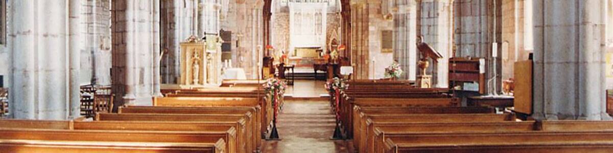 Holy Cross, Crediton, Devon - East end