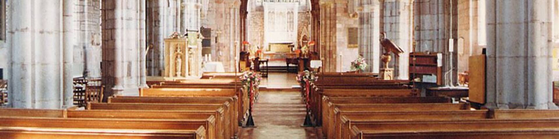 Holy Cross, Crediton, Devon - East end