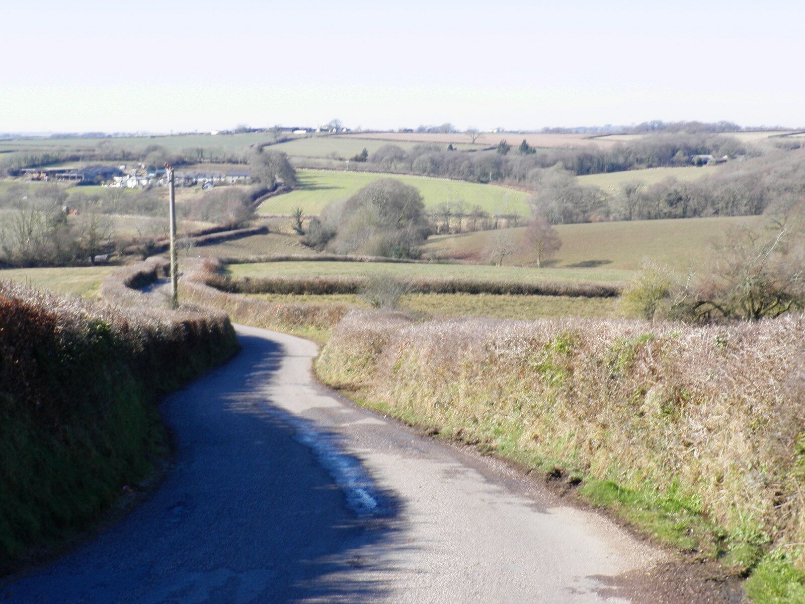 Minor road to Labbett's Cross