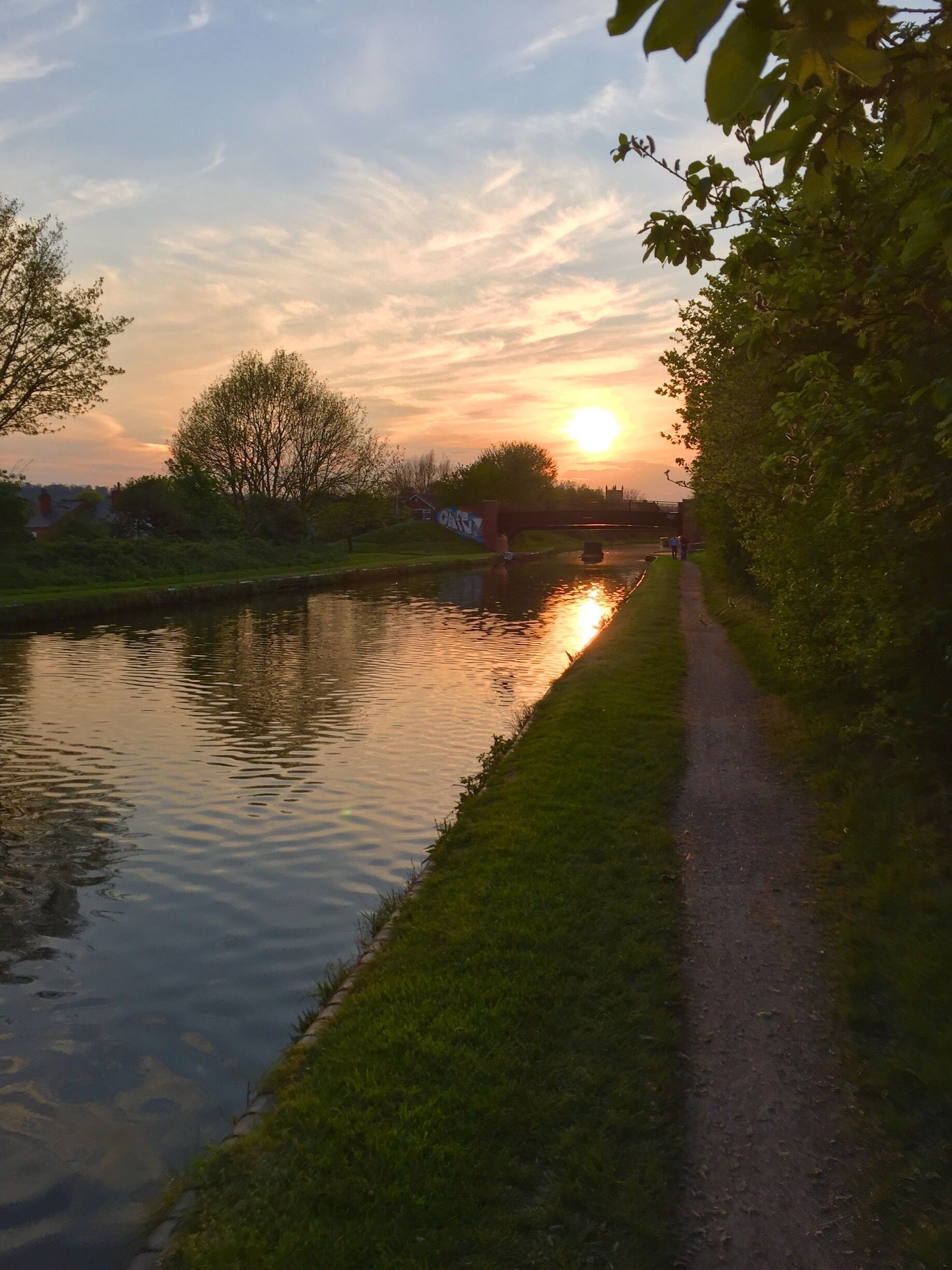 This is the Birmingham canal but this stretch runs through Tipton and under Owen Street, we call it 'Tipton cut' 