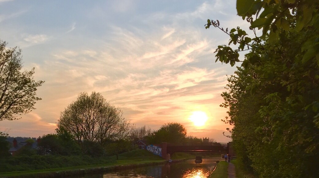 This is the Birmingham canal but this stretch runs through Tipton and under Owen Street, we call it 'Tipton cut'
