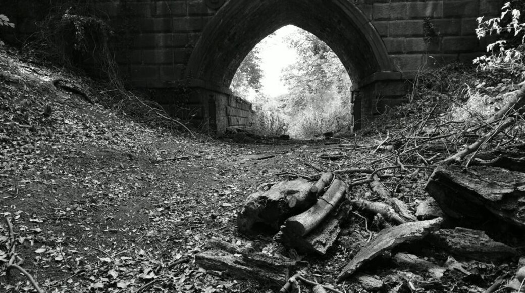 Found just to the left of the main hall.