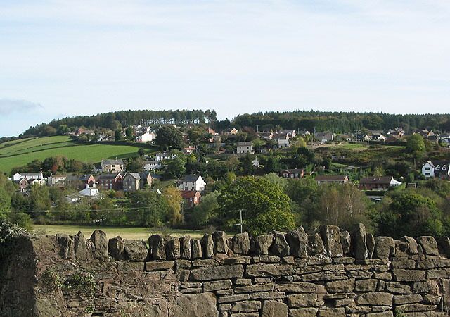 View across Drybrook to Harrow Hill From Morse Road
