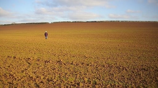 Poet's Path No 2 ploughed up Heading up from Rosehill to Drew's Farm.