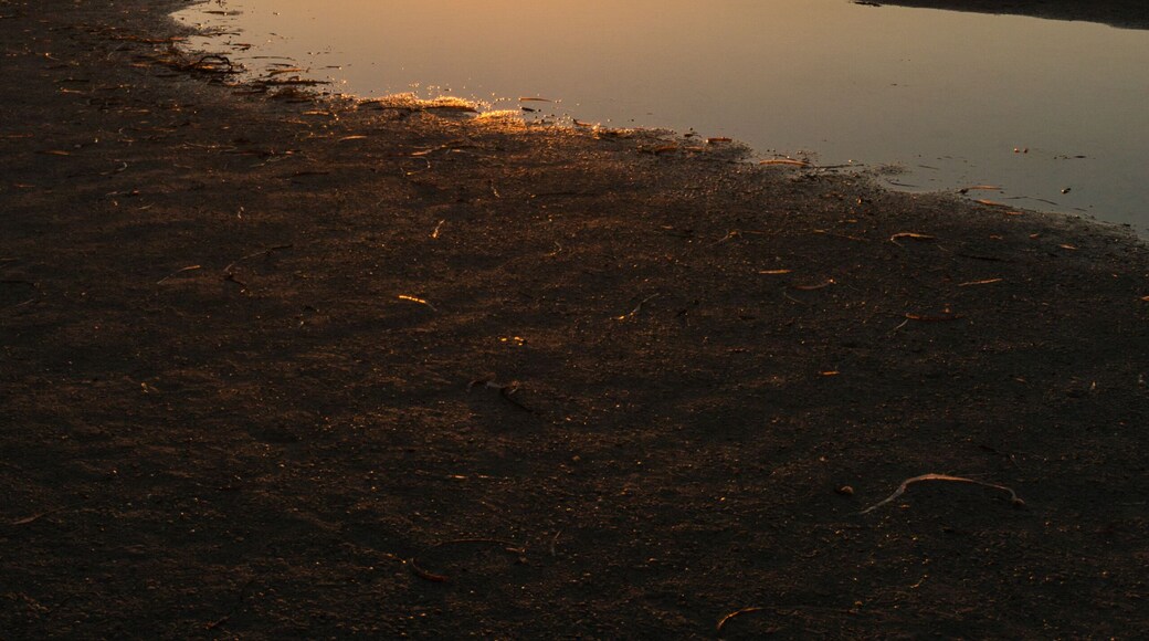 sunset over low tide, Port Hughes, SA, Australia