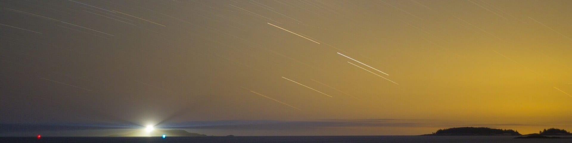 Stargazing at Reid State Park #maine #park #stars #stargazing #beach #night #ocean
