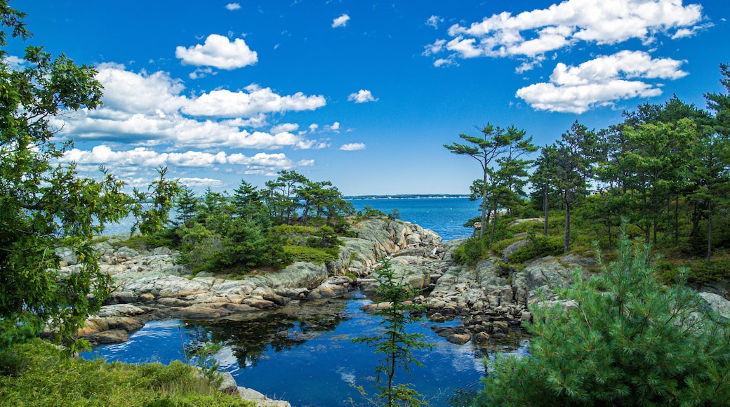 View of Sheepscot Bay from Georgetown Maine