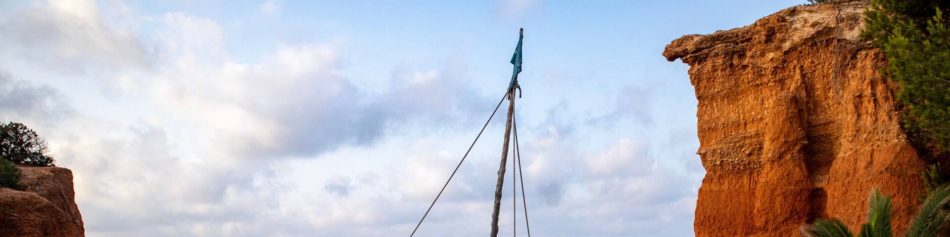 Cap des Bou , near Cala Comte beaches, Sant Josep de Sa Talaia, Ibiza, Balearic Islands, Spain