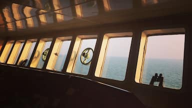 The captian room! And the view😍