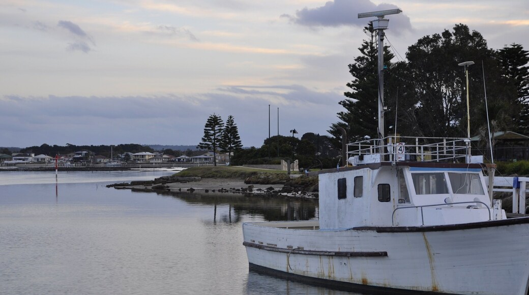 evening scene at Greenwell Point, New Souh Wales Australia