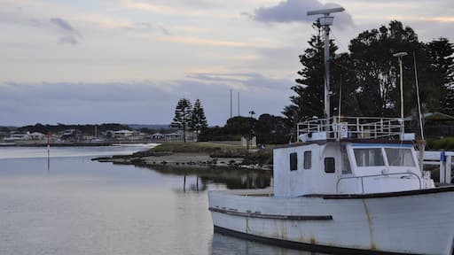 evening scene at Greenwell Point, New Souh Wales Australia