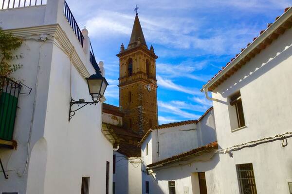 Iglesia de San Marcos, Alájar, Sierra de Aracena. Andalucía. Spain.