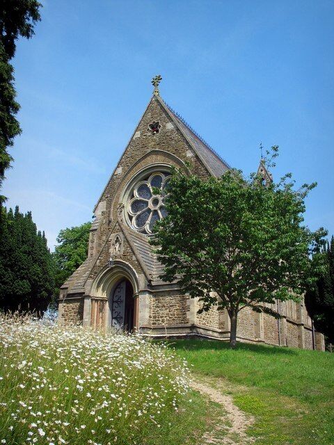 Saint Mary's Church, Itchen Stoke. The church became redundant in 1971 when the parish authorities could no longer afford its upkeep.
