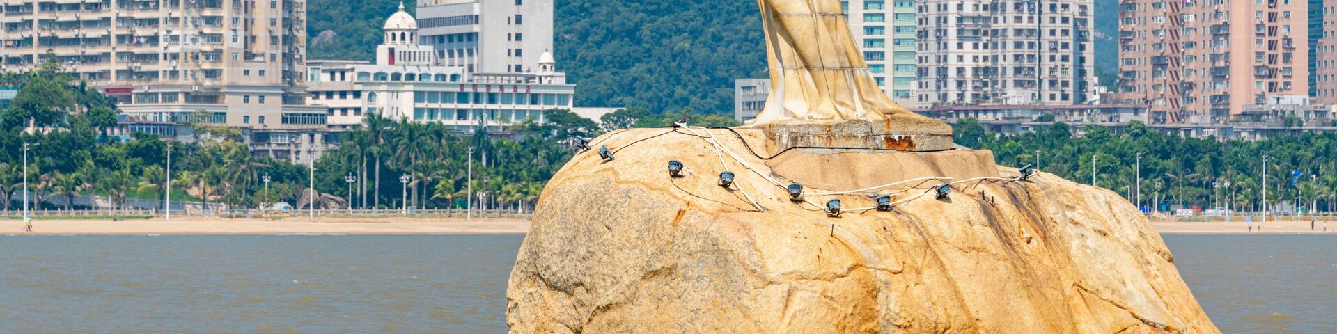 Scenic View of Zhuhai Seaside Park, Guangdong Province, China