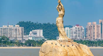 Scenic View of Zhuhai Seaside Park, Guangdong Province, China