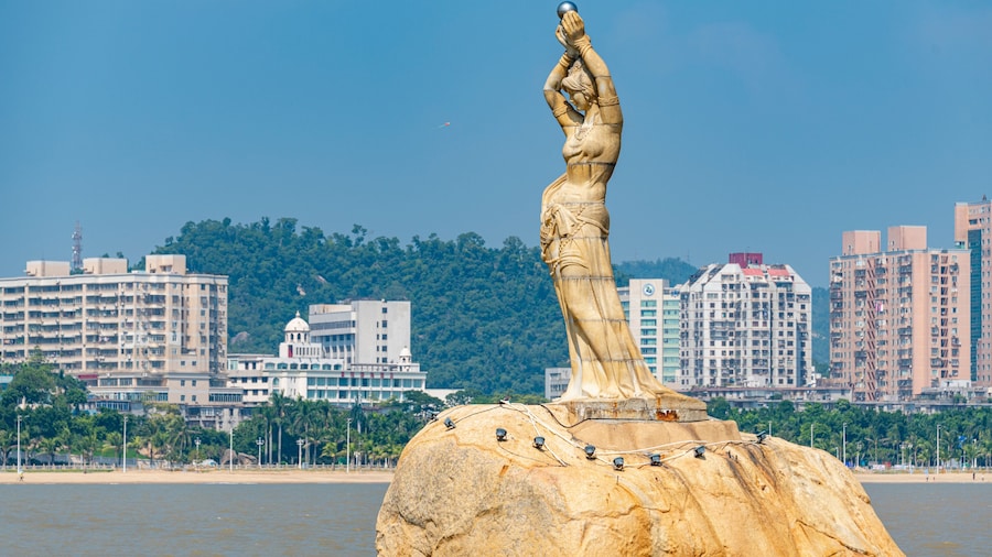 Scenic View of Zhuhai Seaside Park, Guangdong Province, China