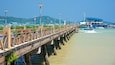 Chalong Pier which includes boating and a bay or harbor