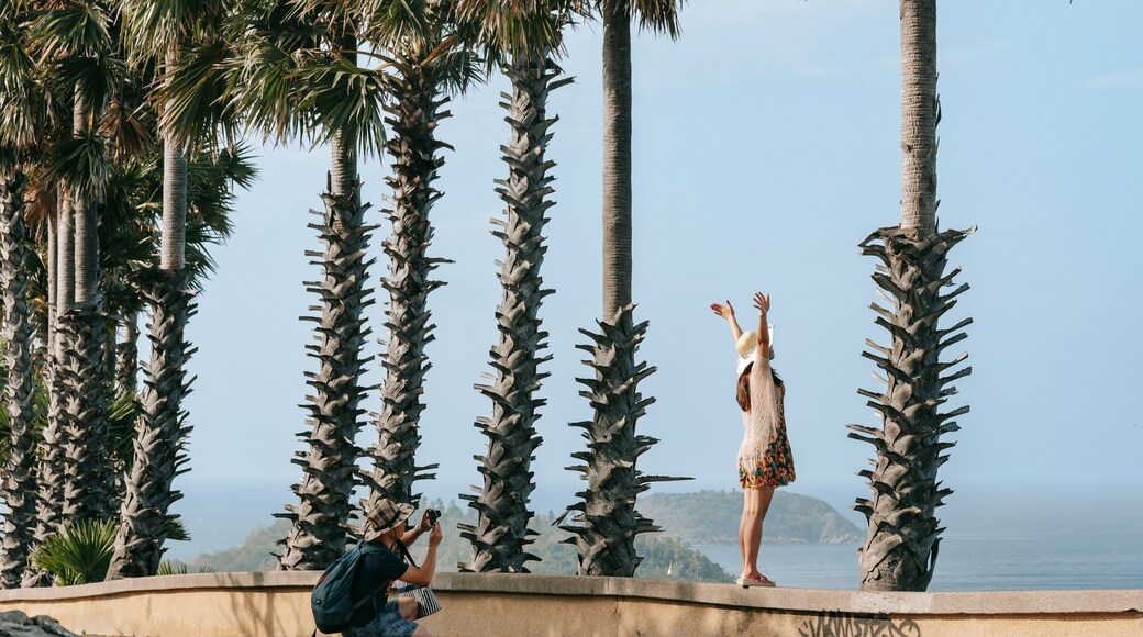 Promthep Cape as well as an individual femail