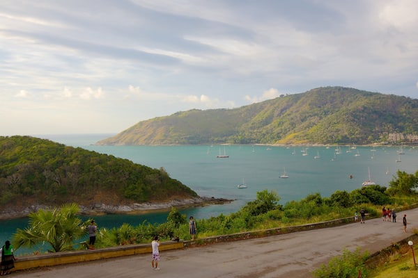 Promthep Cape featuring landscape views, general coastal views and a bay or harbour