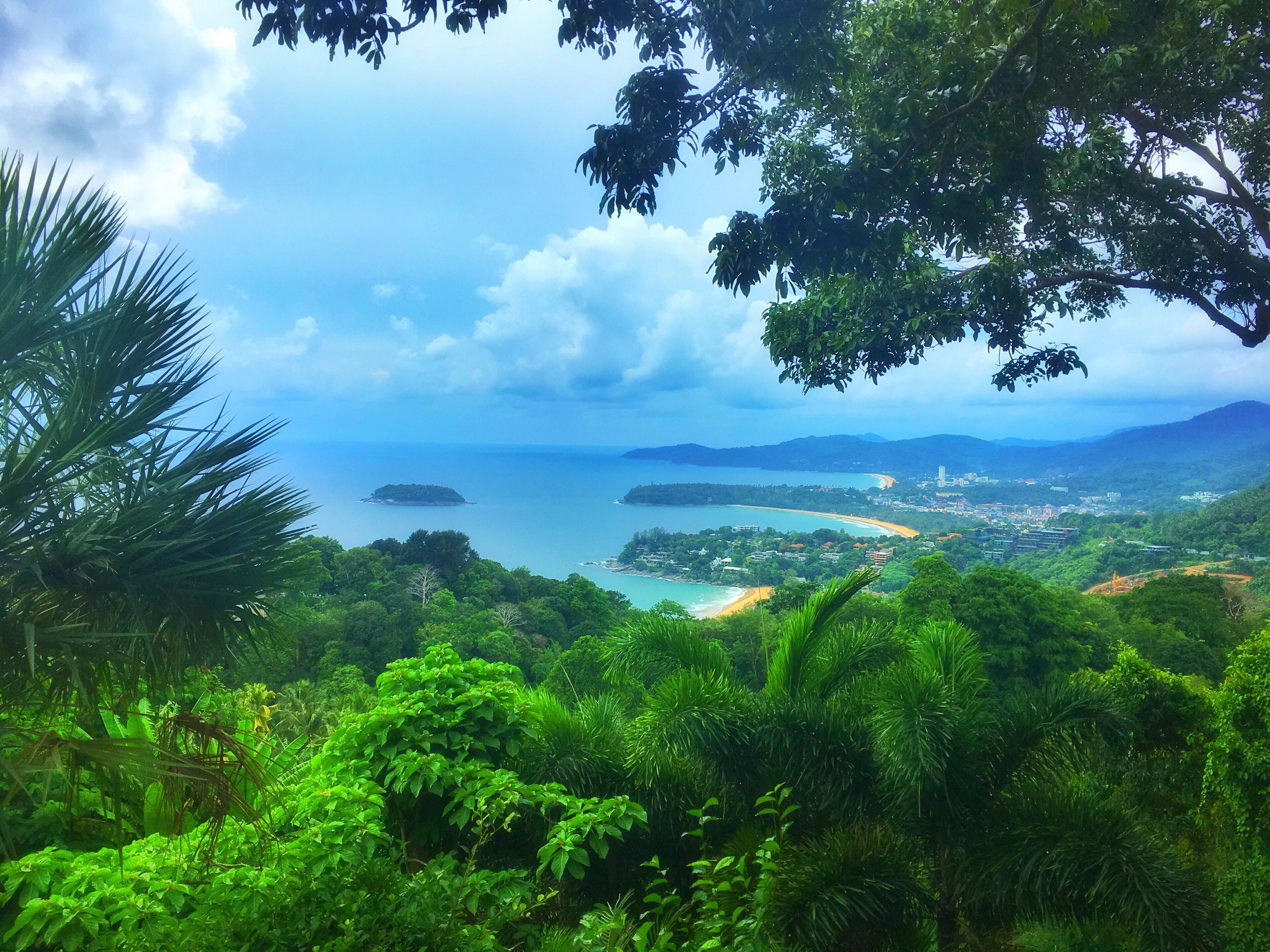 #Karonviewpoint, also known as Three Beaches Hill. The only place in #phuket where you can see #KataNoi, #KataYai & #karonbeach, all facing the #Andaman Sea. #thailand #beaches #islands #lifeatExpedia