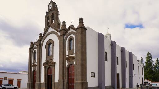 Church of Santa Lucia. Gran Canaria. Canary Islands. Spain. This is one of the most emblematic churches on the island.