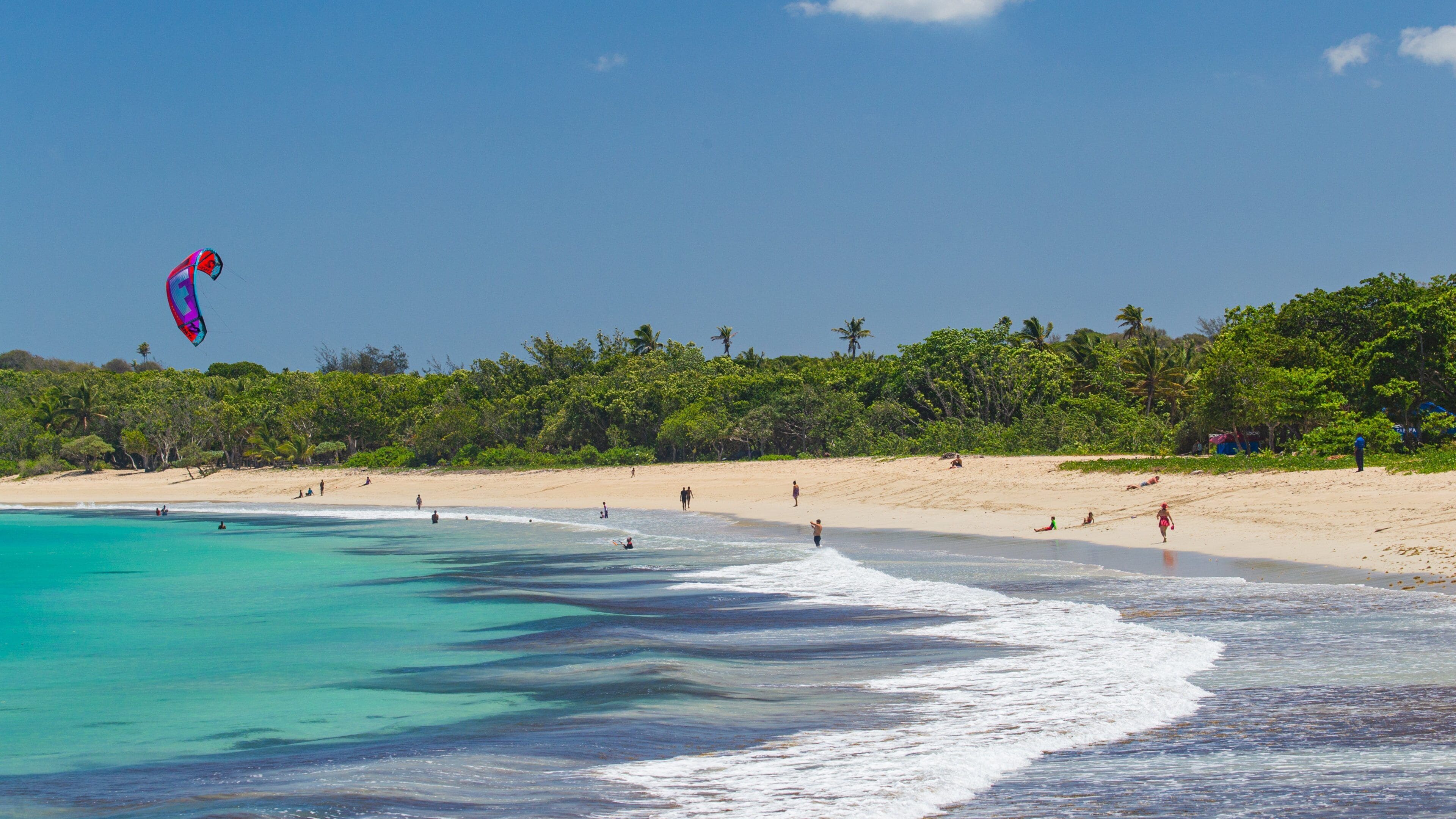 Natadola Beach featuring general coastal views and a sandy beach