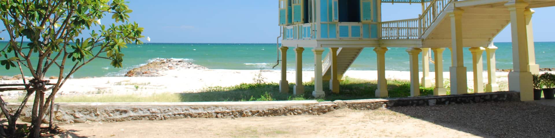 Palace Mrigadayavan (Marukhathaiyawan) in Cha-Am, Thailand