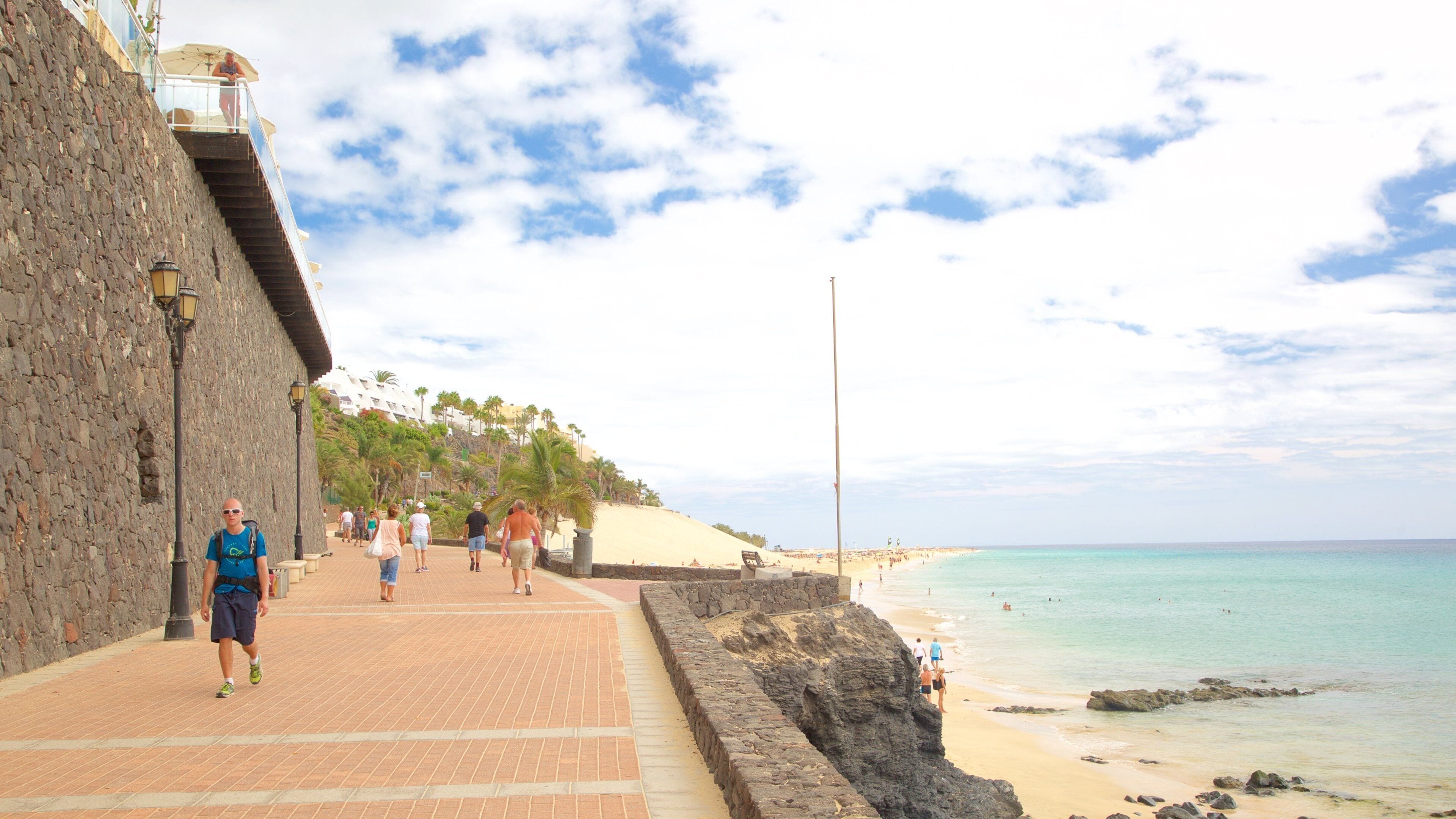 Morro Jable som viser kyst