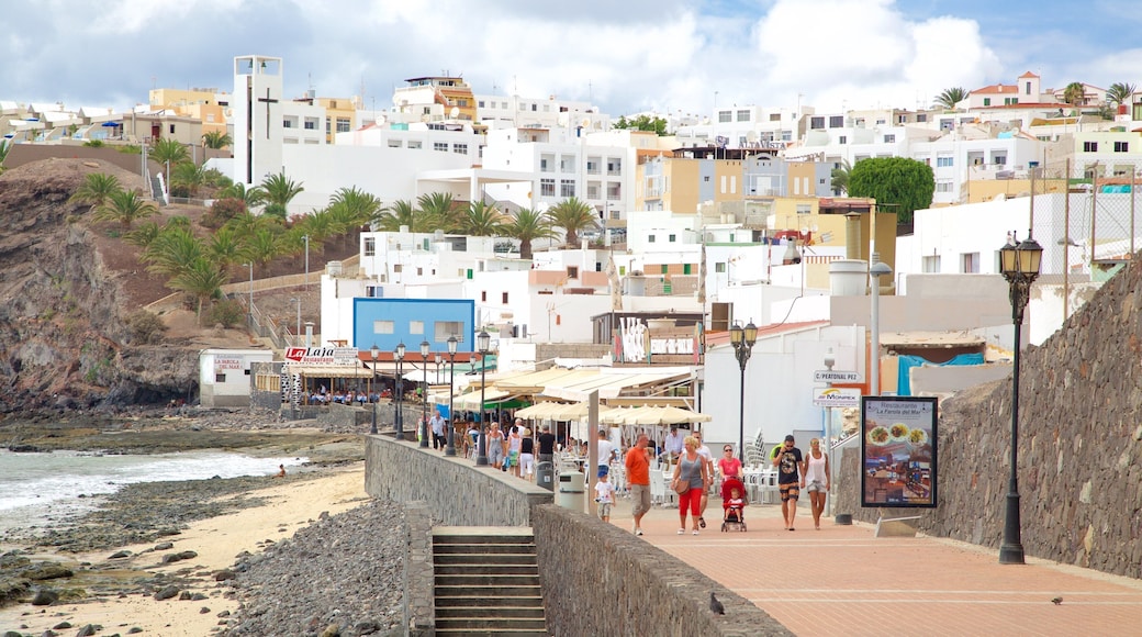 Morro Jable fasiliteter samt kystby og strand