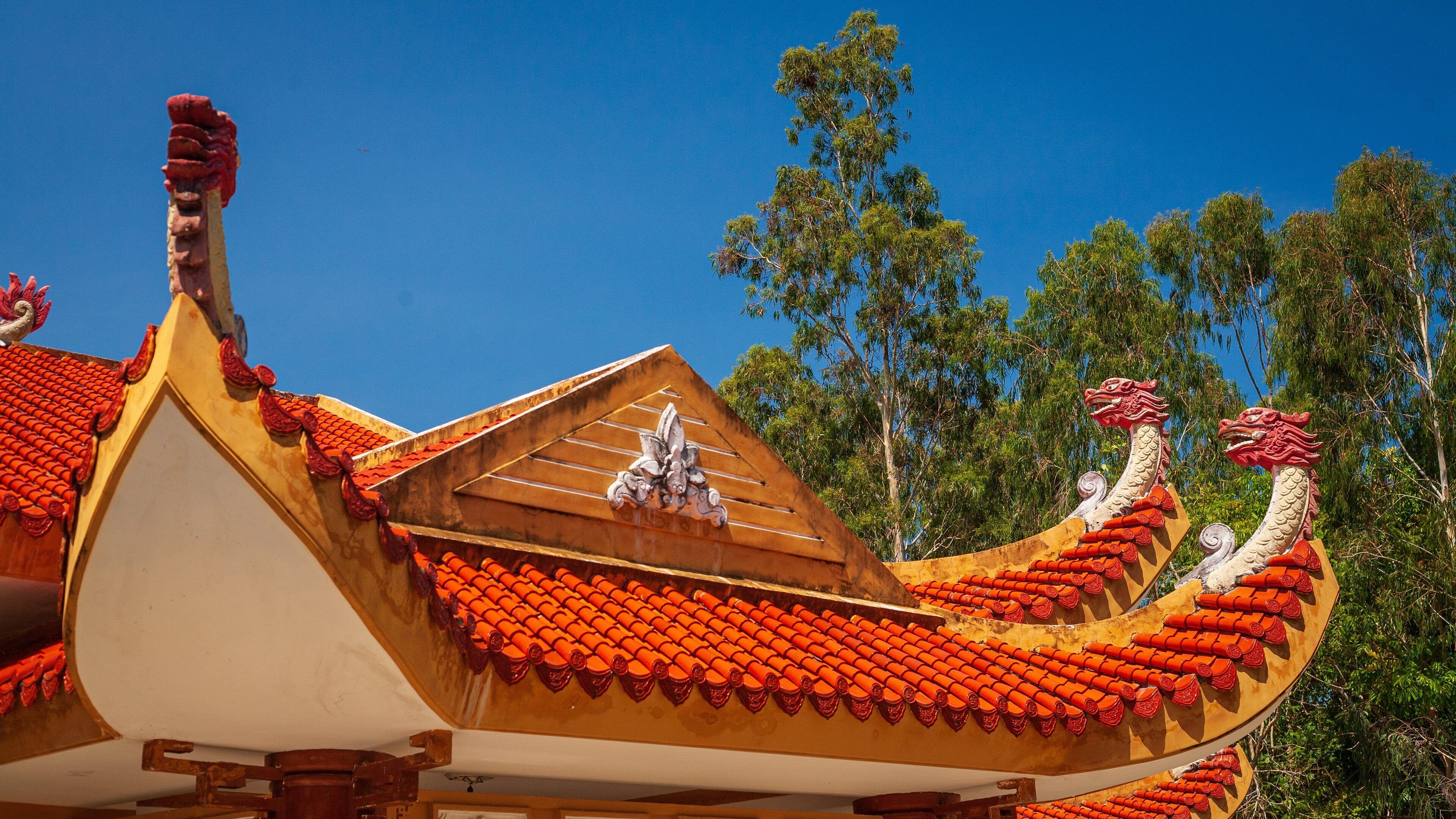 Minh Dam Mountain showing heritage elements