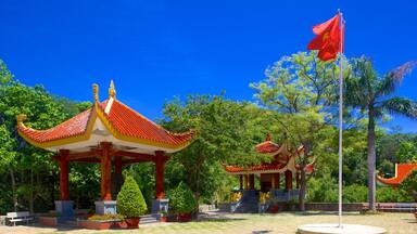 Minh Dam Mountain which includes a temple or place of worship