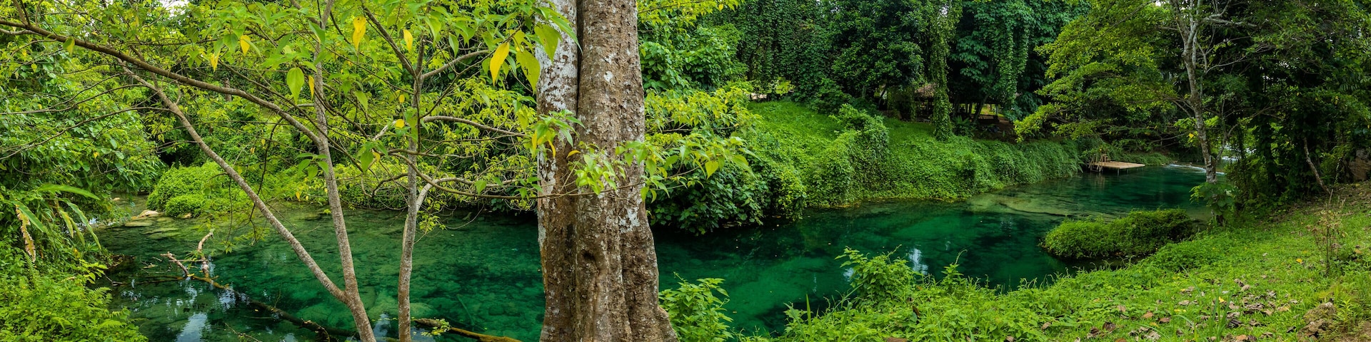 Rarru Rentapao Cascades, Waterfall and the River, Teouma village, Efate Island, Vanuatu